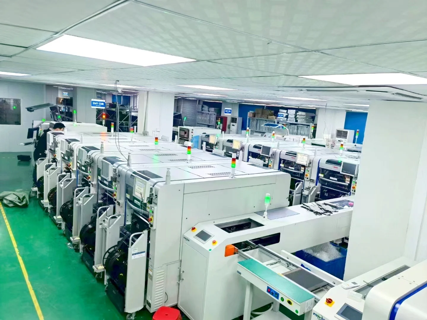 LED SMT line