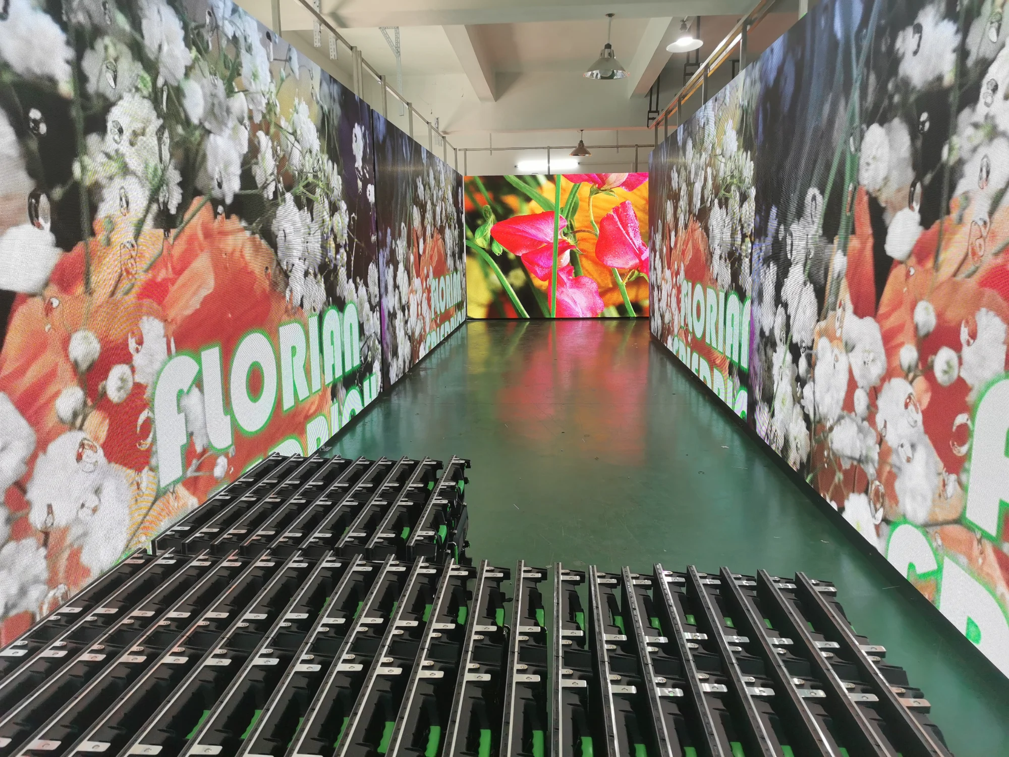 LED screen aging