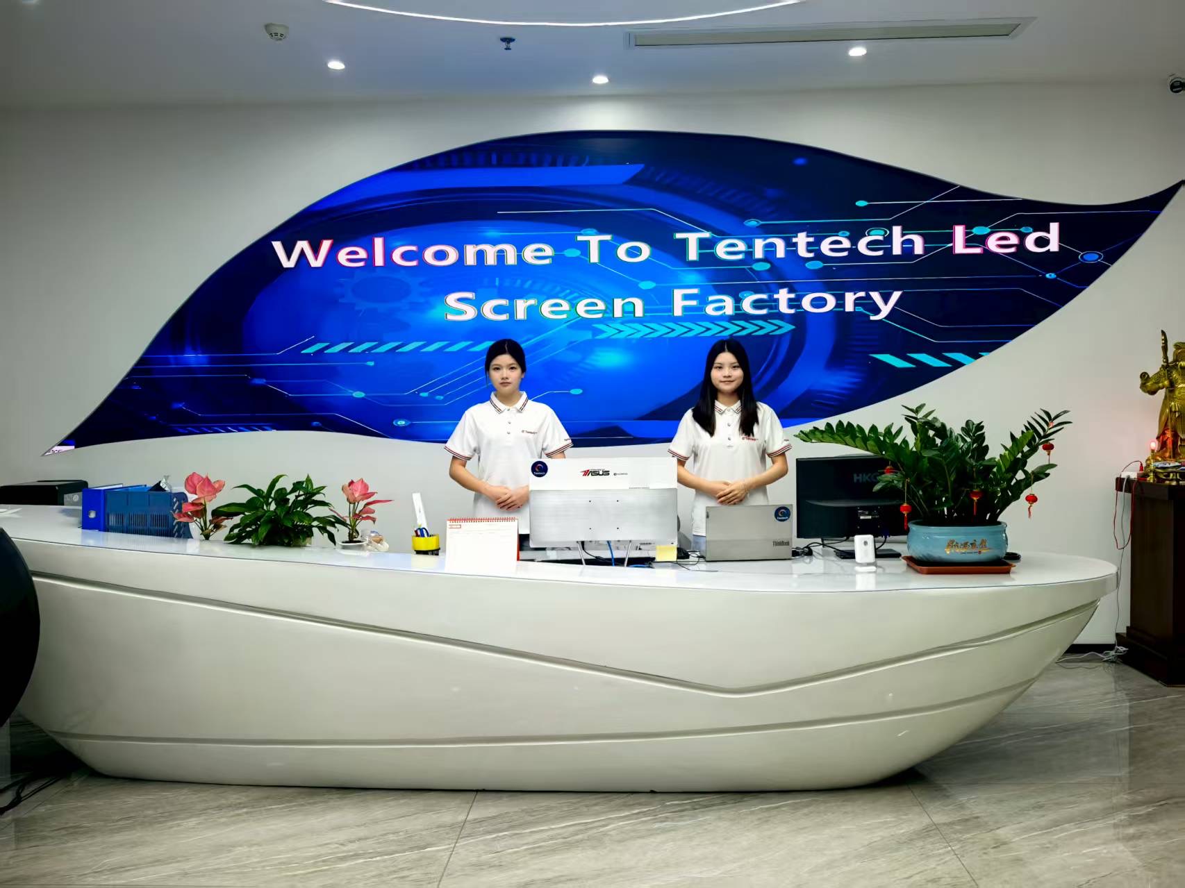 Tentech LED DISPLAY FACTORY office show 1