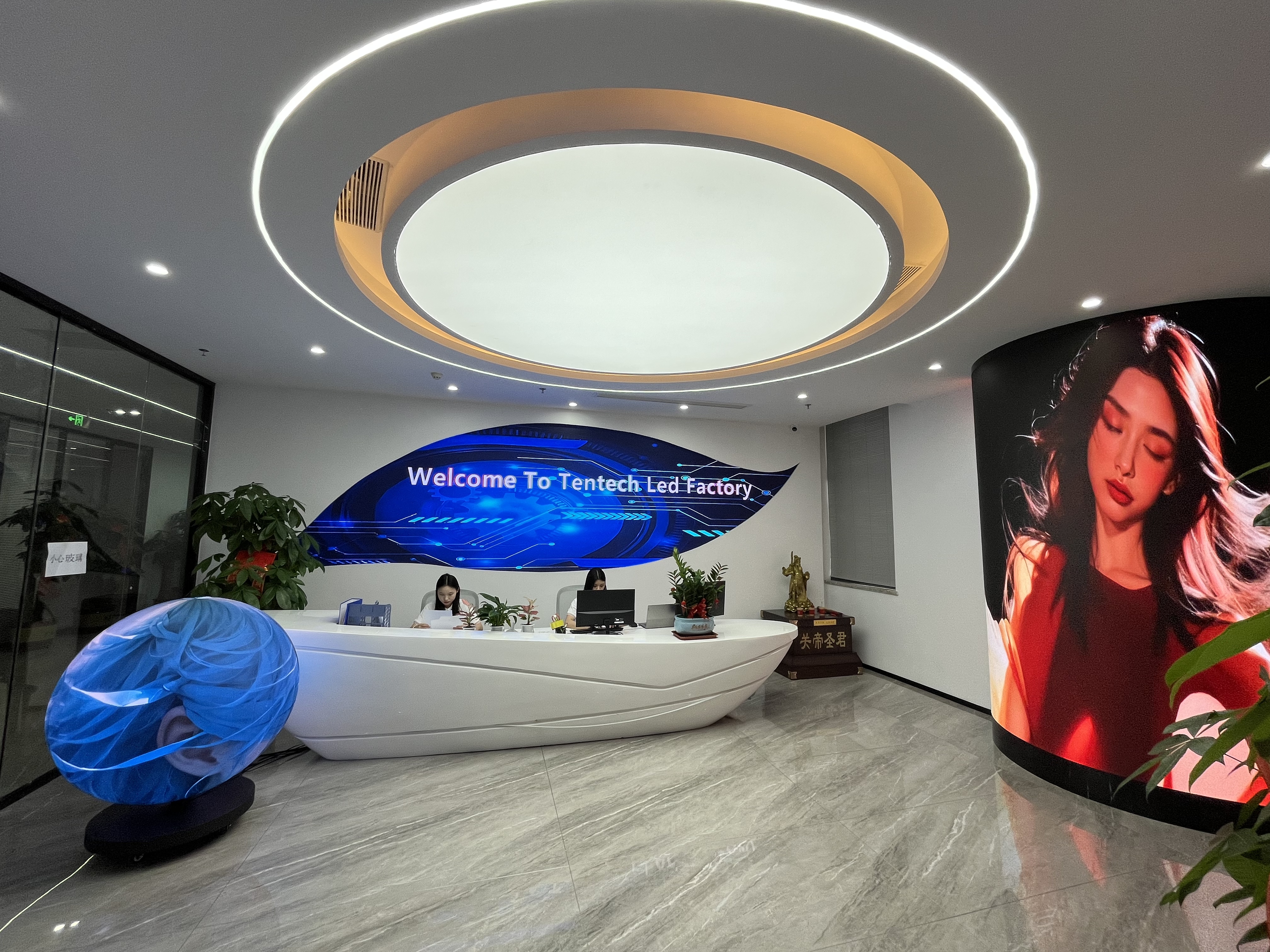 Tentech LED DISPLAY FACTORY office show 4